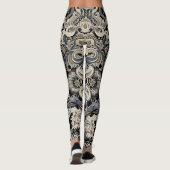 Schlangenhautoptik Snakedesign Leggings (Rückseite)