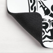 Schlangenhexe Wikinger Stein Gotland alte Geschich Mousepad (Ecke)