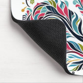 Schlangenjahr 2025: Glück und Wohlstand vereinbare Mousepad (Ecke)