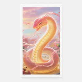 Schlangenjahr 2025: Glück und Wohlstand vereinbare Serviette