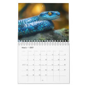 Schlangenkalender 2027 kalender (Mär 2027)