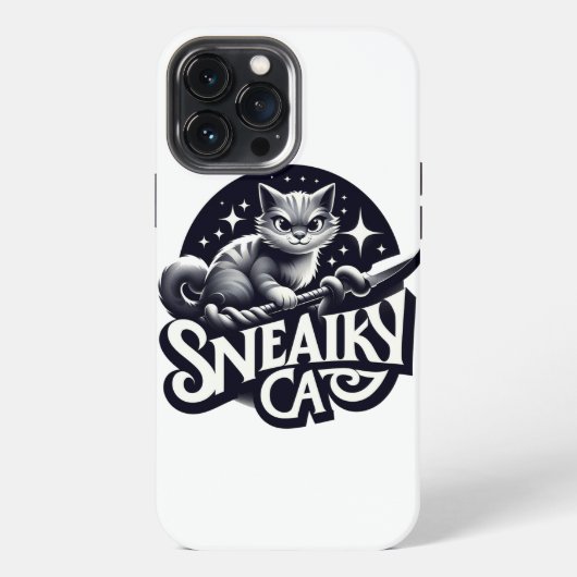 Schlangenkatze iPhone Hülle (Rückseite)