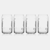 Schlangenknochen [schwarz] dosenglas (Rechts)