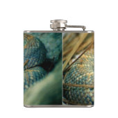 Schlangenkolben Flachmann (Rückseite)