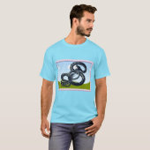 Schlangenkollision. T-Shirt (Vorne ganz)