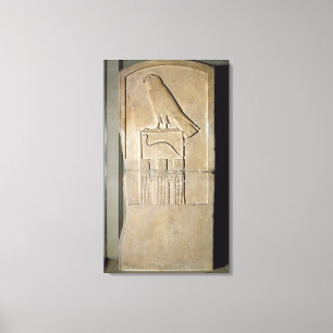 Schlangenkönig stela, c.3000 BC (Kalkstein) (auch Leinwanddruck