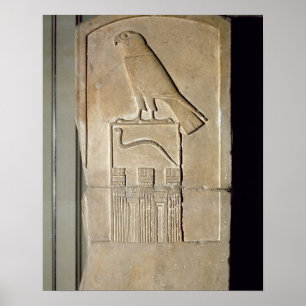 Schlangenkönig stela, c.3000 BC (Kalkstein) (auch Poster