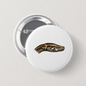 Schlangenkopf-Cartoon Button (Vorne & Hinten)