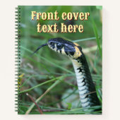 Schlangenkopf Notizblock (Vorderseite)