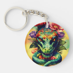 Schlangenkopf Schlüsselanhänger