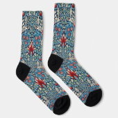 Schlangenkopf, William Morris Socken (Rechts)