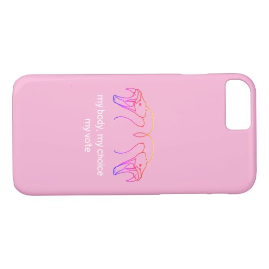 Schlangenköpfe & Fangzähne, mein Körper, meine Wah Case-Mate iPhone Hülle (Rückseite (Horizontal))