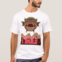 Schlangenkopffisch Wo ich schwimme, da herrsche ic T-Shirt