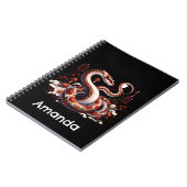 Schlangenkunst Notizblock (Linke Seite)