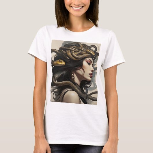 Schlangenkunst T-Shirt (Vorderseite)