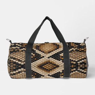 Schlangenleder Duffle Bag