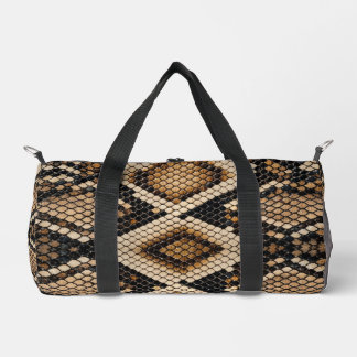 Schlangenleder Duffle Bag