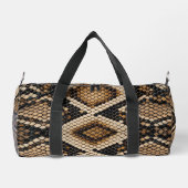Schlangenleder Duffle Bag (Rückseite)