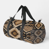 Schlangenleder Duffle Bag (Rechte Ecke)