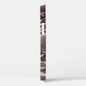 Schlangenleder: nahtlose braune Textur Case-Mate iPhone Hülle (Rückseite / Rechts)