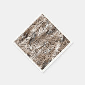Schlangenledermuster serviette (Ecke)