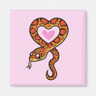 Schlangenliebe Magnet