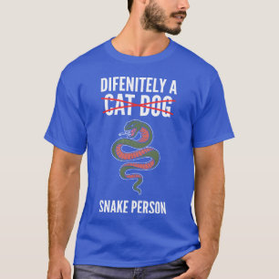 Schlangenliebhaber-Wildtierbiologe-Geschenk lustig T-Shirt