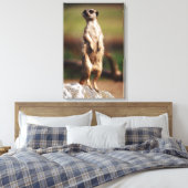 Schlangenmeerkat Leinwanddruck (Insitu (Schlafzimmer))