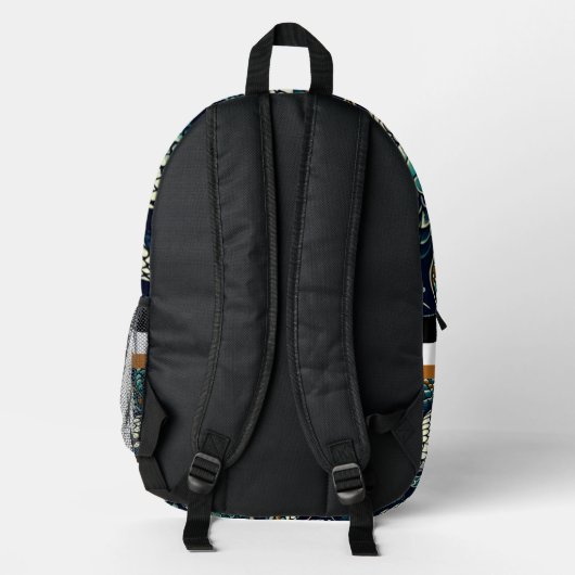 Schlangenmuster BackPack-Design Bedruckter Rucksack (Rückseite)