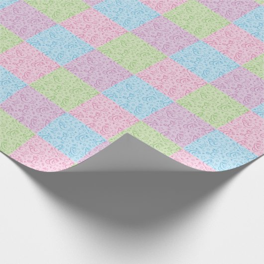 Schlangenmuster Geschenkpapier (Ecke)