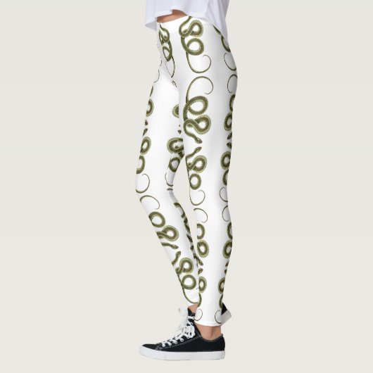 Schlangenmuster Leggings (Links)