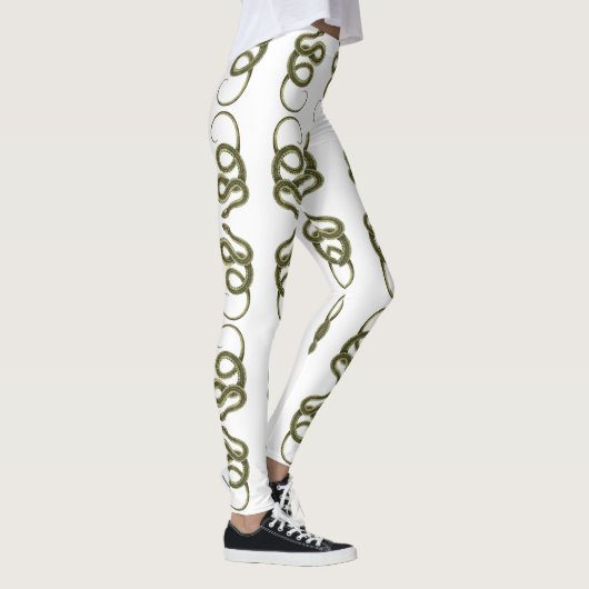 Schlangenmuster Leggings (Rechts)