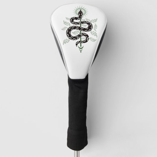 Schlangenoase Golf Headcover (Vorderseite)