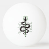 Schlangenoase Tischtennisball (Rückseite)