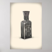 Schlangenöl "Cure All Ailes" Flasche lustiges Plak Poster (Vorne)