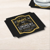 Schlangenöl Hangover Cure Untersetzer (angewinkelt)