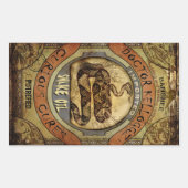 Schlangenöl Rechteckiger Aufkleber (Vorderseite)