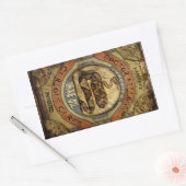 Schlangenöl Rechteckiger Aufkleber (Umschlag)