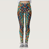 Schlangenoptik Schlangenhaut Leggings (Vorderseite)