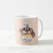 Schlangenparfümflasche Kaffeetasse (VorderseiteRechts)