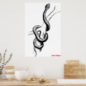 Schlangenposter Poster (Küche)