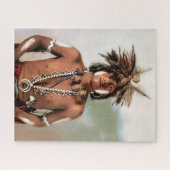 Schlangenpriest, ein Amerikanische Ureinwohner Puzzle (Horizontal)