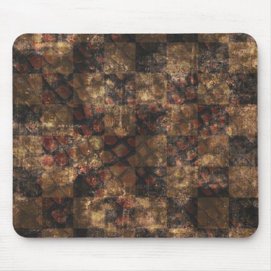 Schlangenschach Rätsel Mousepad (Vorne)