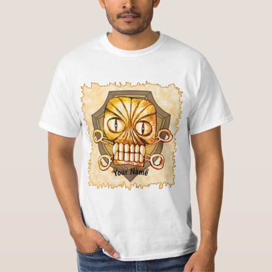 Schlangenschädel T-Shirt (Vorderseite)