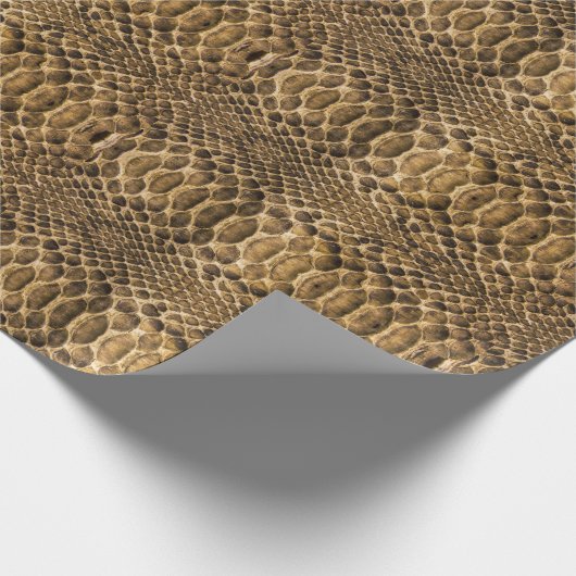 Schlangenschleifpapier Geschenkpapier (Ecke)