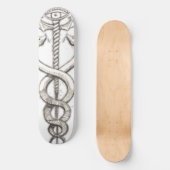 Schlangenschwert Skateboard (Vorderseite)