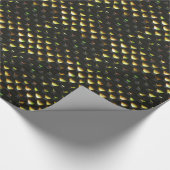 Schlangenskala 1B Wrapping Paper Geschenkpapier (Ecke)