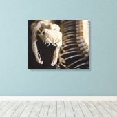 Schlangenskelettkunst - Leinwand (Insitu (Holzboden))
