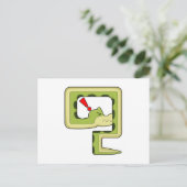 Schlangenspiel Postkarte (Stehend Vorderseite)