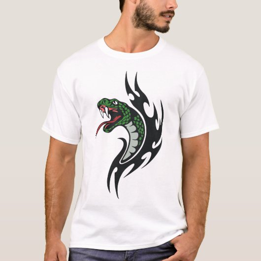 Schlangentätowierung T-Shirt (Vorderseite)